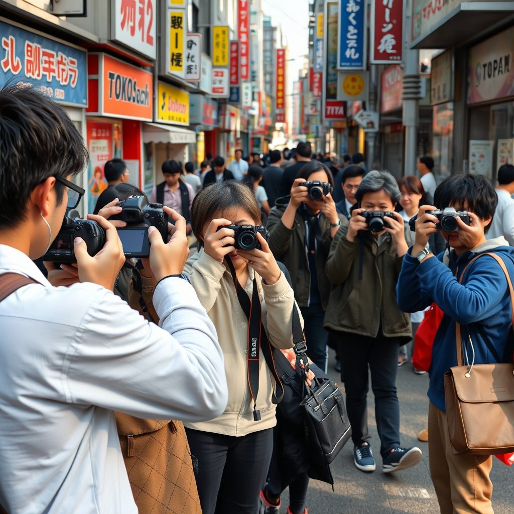 Hands-on photography lesson
